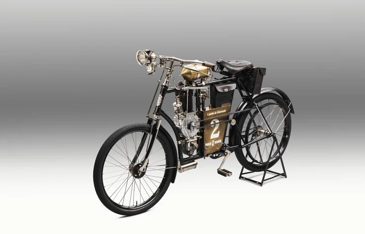 Motocyclette 1899 — histoire de Škoda