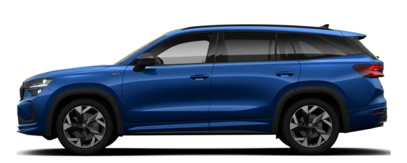 Škoda Kodiaq bleu Race, SUV familial disponible à Mayotte