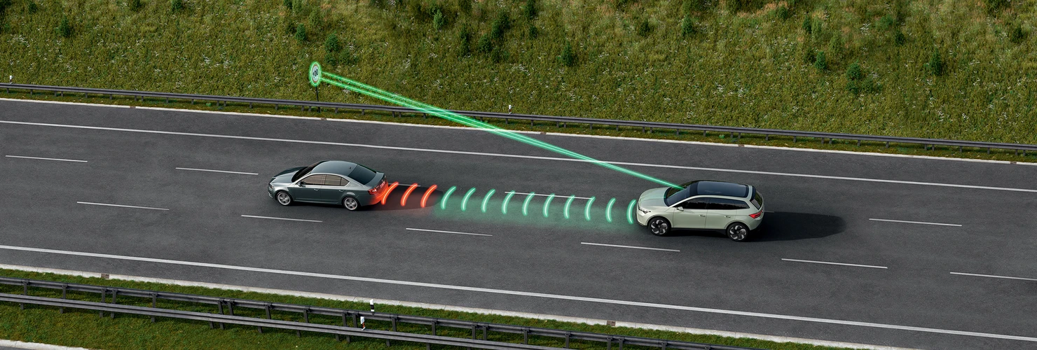 Assistant de conduite de la Škoda Fabia