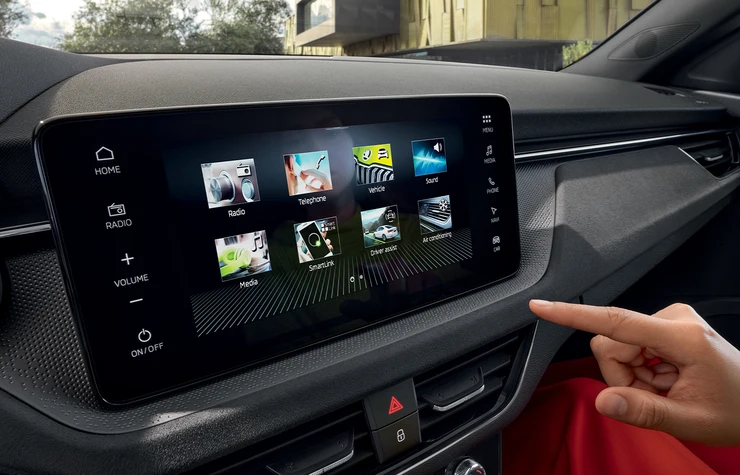 Connectivité du Škoda Kamiq