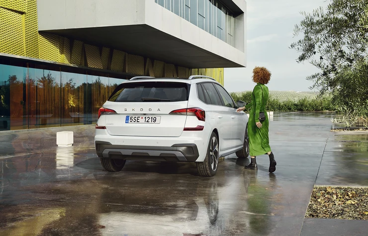 Design du Škoda Kamiq