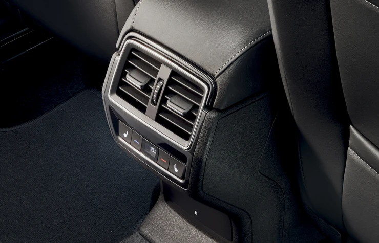 Climatisation tri-zone du Škoda Karoq