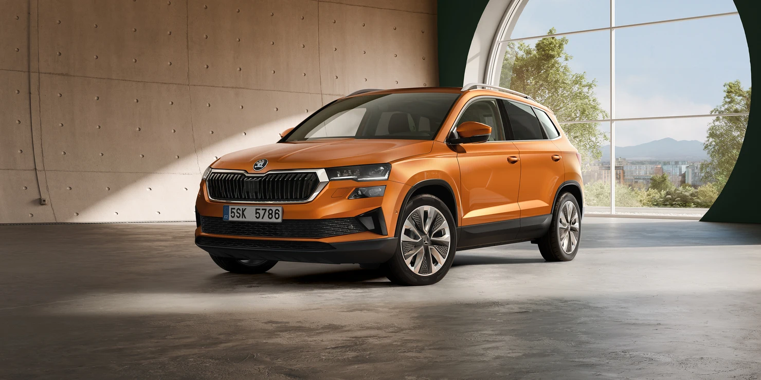 Design extérieur du Škoda Karoq