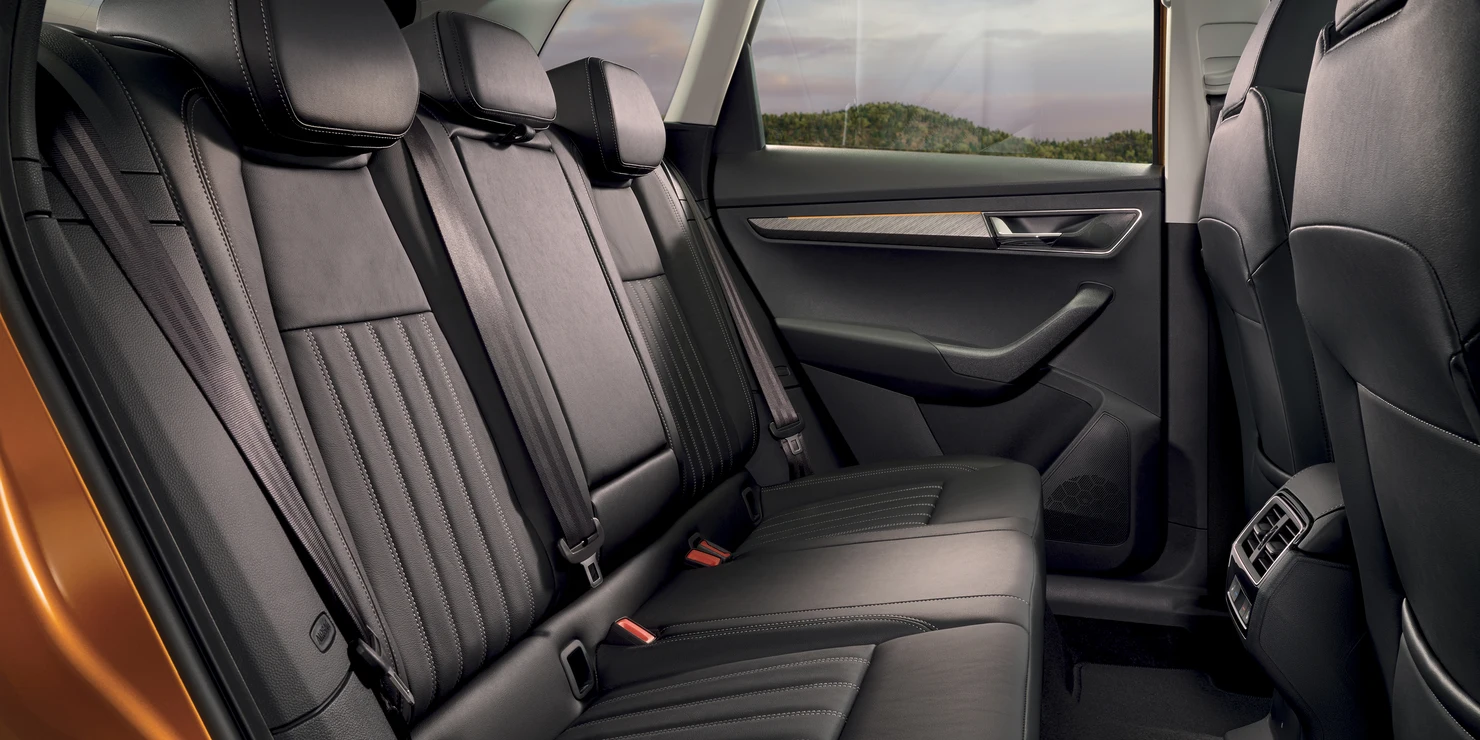 Espace arrière du Škoda Karoq